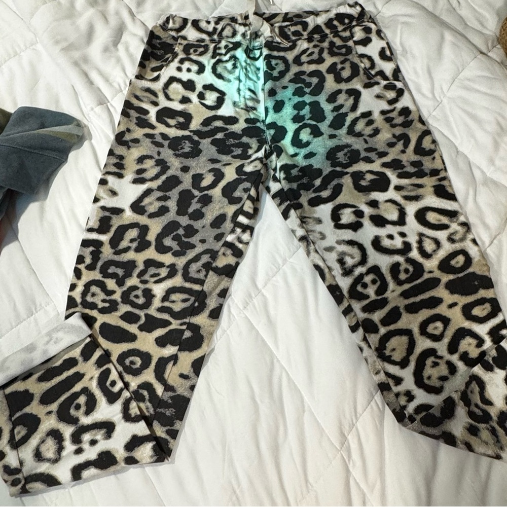 Venti6 Leopard Print Pants